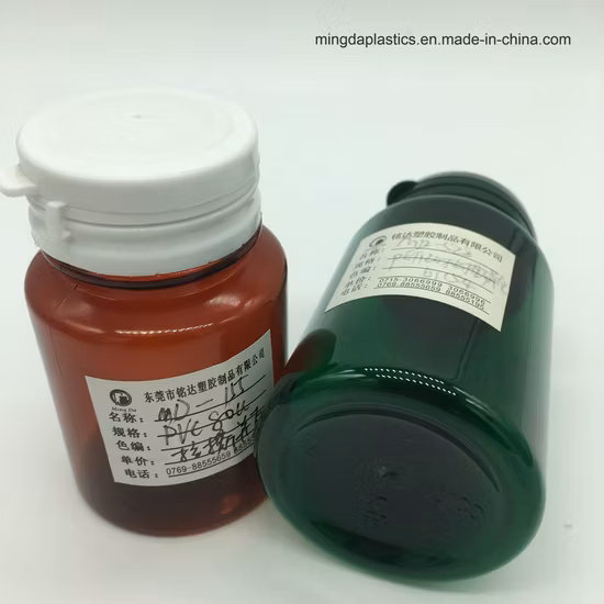 医薬品/食品/カプセル/ヘルスケア製品包装用HDPEプラスチック引き裂きボトル
